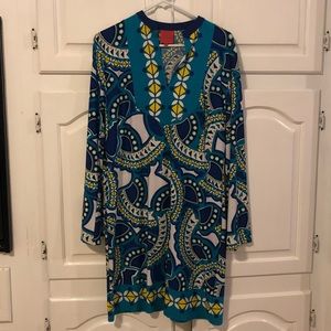 Stretchy Geometric Dress